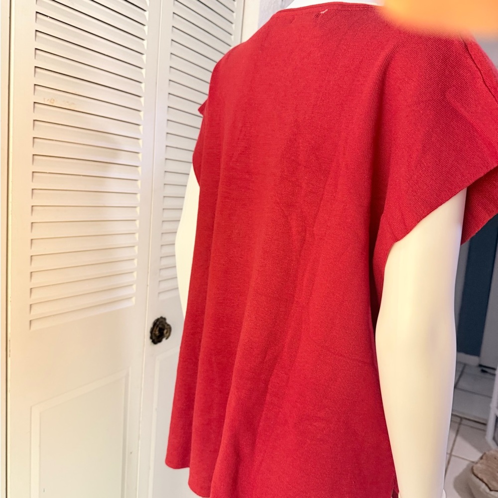 Ekouaer Red Short Sleeve Tunic Top – Size 2XL (NWT) - Picture 7 of 9